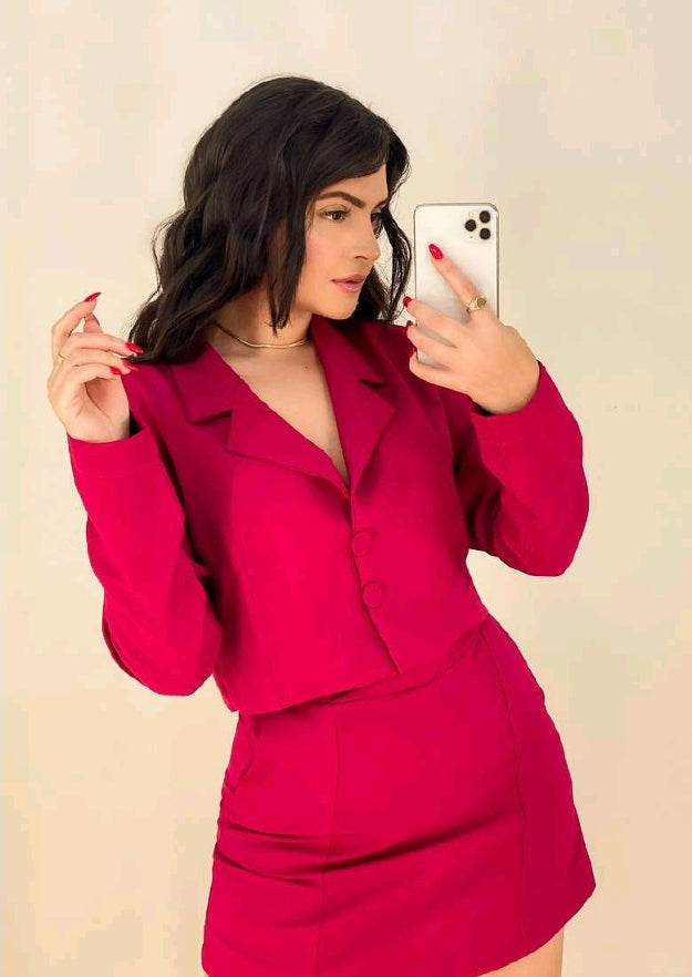 Cropped Blazer