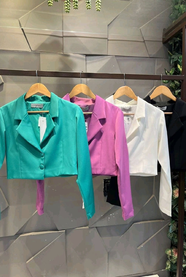 Cropped Blazer